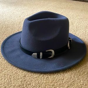 Time and Tru Dusty Blue/Black hat